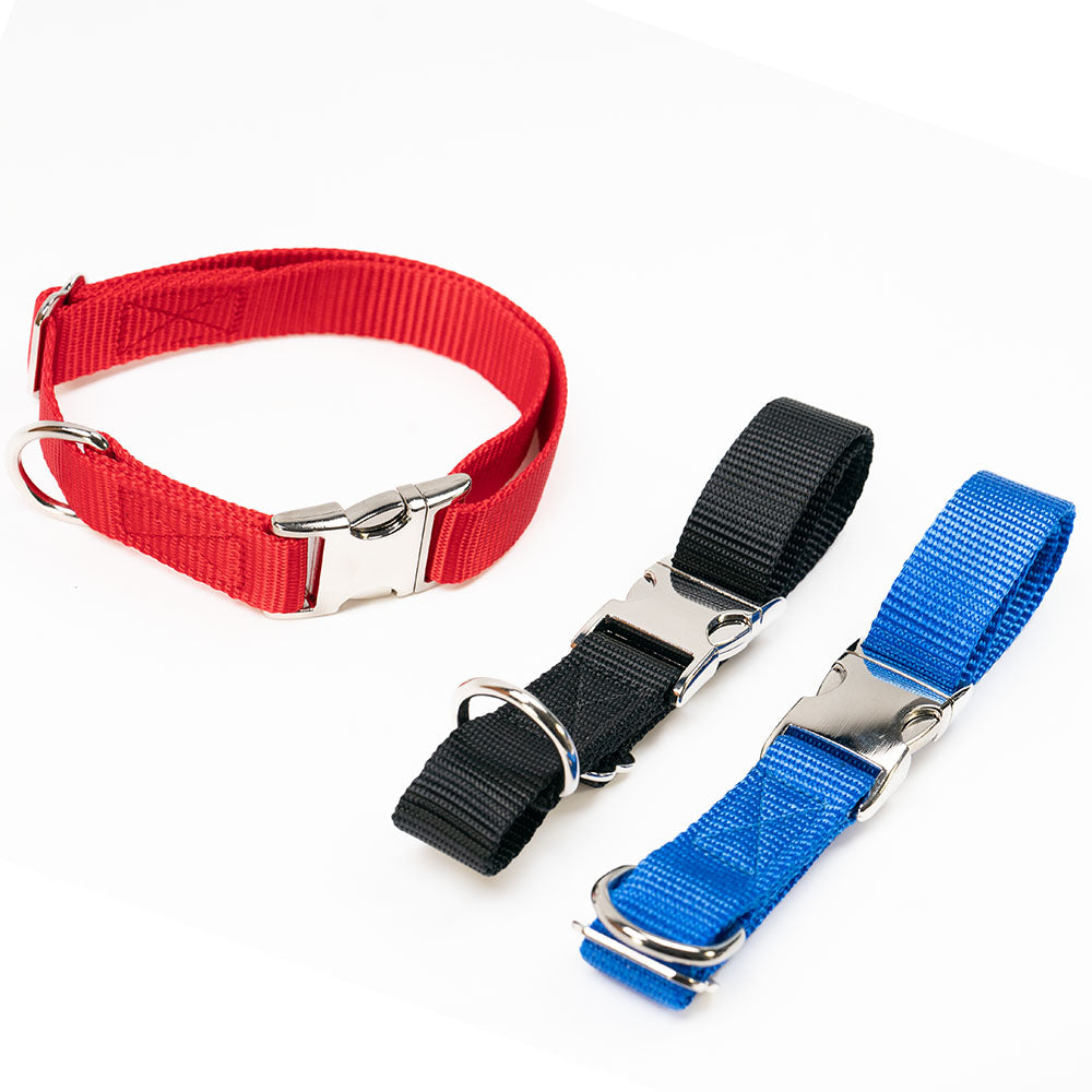 Ferplast Halsband Für Hunde Aus Nylon, Zweifarbig Mit Metall-Schnalle – Verstellbar & Robust