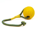 Foam Ball 8,9 cm mit Wurfseil FRABO