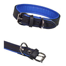 Lederhalsband, 30 mm, blau FRABO