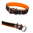 Lederhalsband, 30 mm, orange FRABO