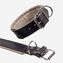 Hetzhalsband Leder mit Filz, 40 mm FRABO