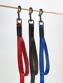 Führleine 2,00 m/ 25 mm mit Handschlaufe und Handgriff, Edelstahl Frabo