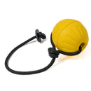 SuperFoam Ball, gelb, mit Schnur und Lederstop FRABO