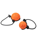 SuperFoam Ball, orange, mit Schnur und Lederstop FRABO