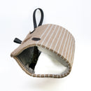 FRABO Beisskissen Jute, mit Griff und Lederschaufe FRABO