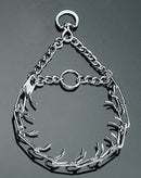 Dressurhalsband chrom - mit Wirbel Sprenger