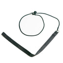 Einwirkungshalsband 4 mm, schwarz mit Gurtband FRABO