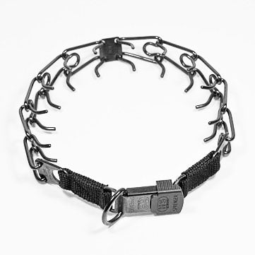 Dressurhalsband mit ClicLock-Verschluss, schwarz Sprenger