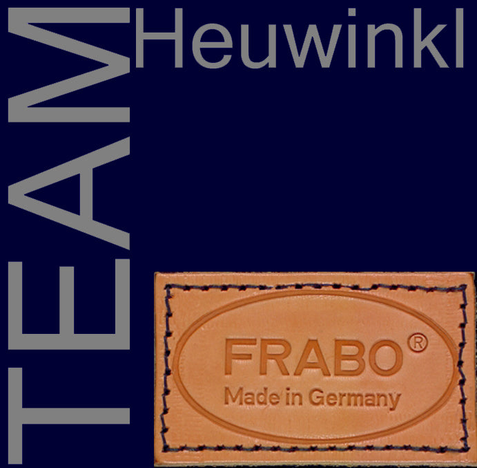 Trio-Beisskissen "Team-Heuwinkl", Jute FRABO