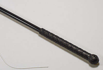 Peitsche mit Hanfriemen, schwarz FRABO